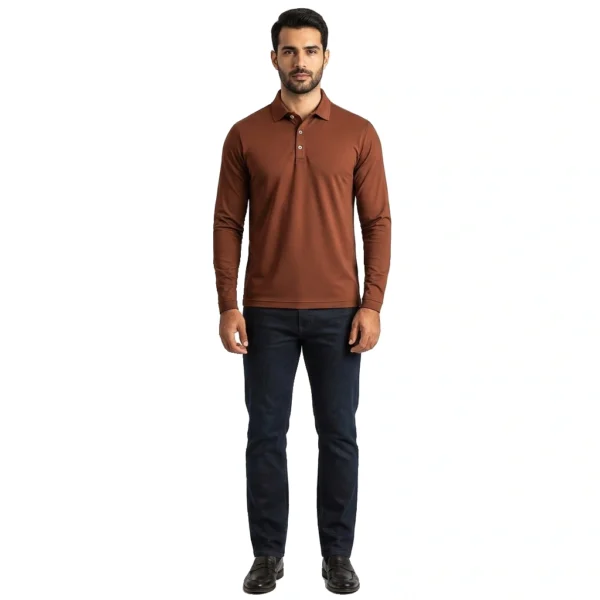 Alfresco-Tencel-Cotton-Long-Sleeve-Polo-Shirt-front.webp