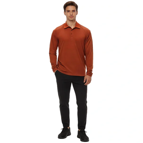Mufti-Cotton-Long-Sleeve-Polo-Shirt-front.webp